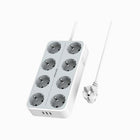Promate 8 European outlet power strip 3600w