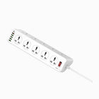 Promate 10ac socket power strip with 5 ports usb