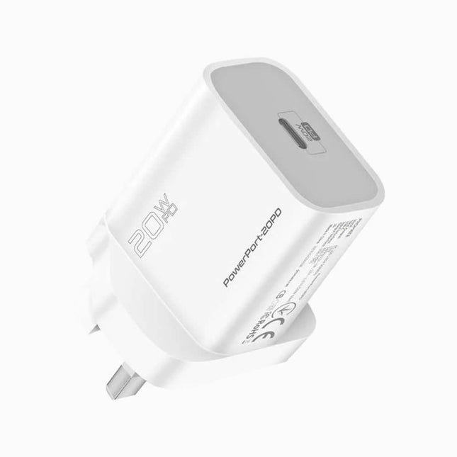 Promate Wall Socket Charger Black