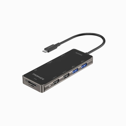 Promate multiport usb-c hub 100w