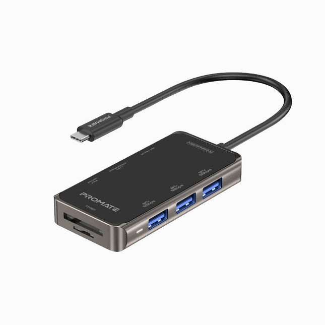 Promate Multiport 8-In-1 Usb C Hub