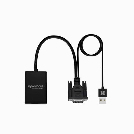 Promate vga to hdmi adaptor kit with audio support