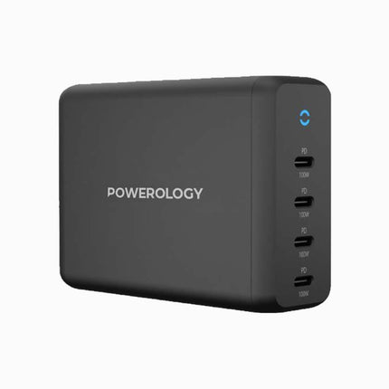Powerology 165W GaN Desktop Charger x4 Usb-C
