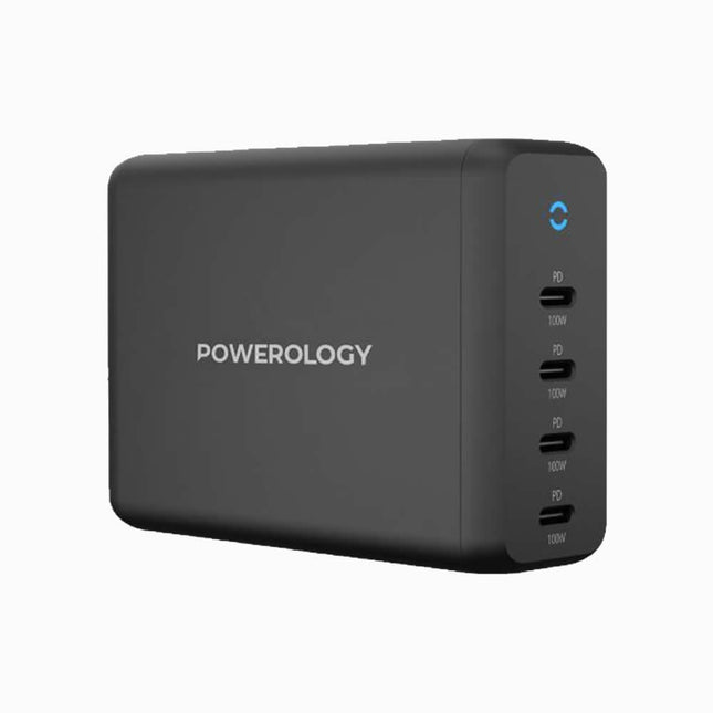 Powerology 165W GaN Desktop Charger x4 Usb-C