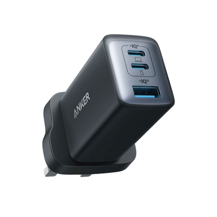 Anker USB C Charger PowerPort 3-Port 65W BLACK