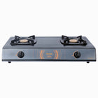 RINNAI GAS PLATE 2 BURNERS  TABLE TOP: BLACK METALLIC COATING