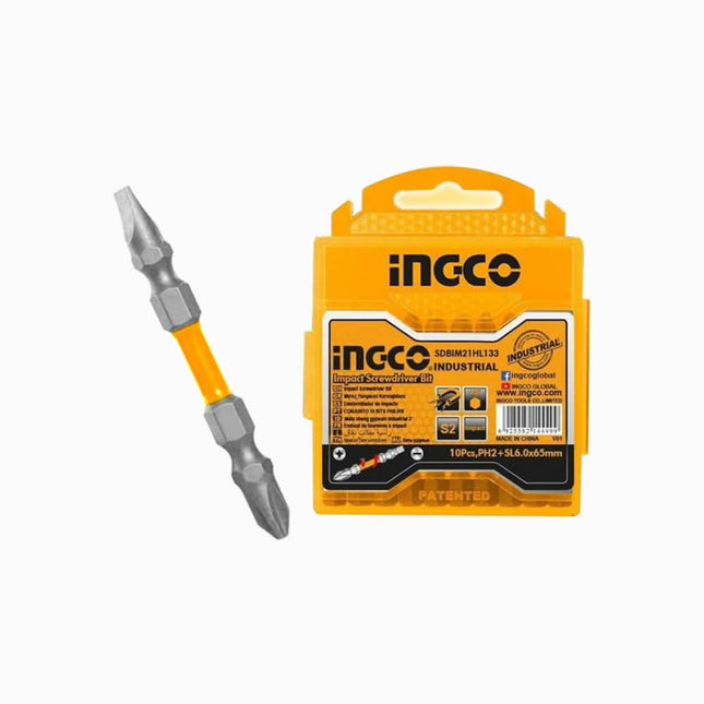 Ingco Impact Screwdriver Bit 10pcs