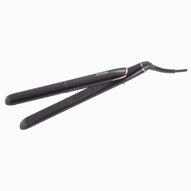 BABYLISS HAIR STRAIGHTENER SMOOTH FINISH BLACK & ROSE GOLD