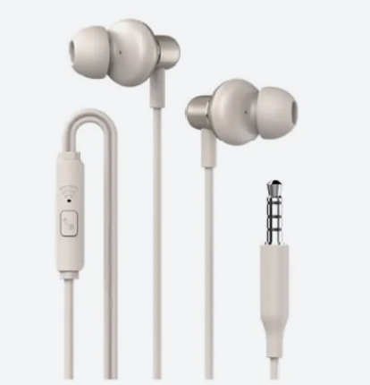 SonicGear HyperBass 3.5mm Wired Earphone - Champagne HYPERBASSBUDS1CHAM