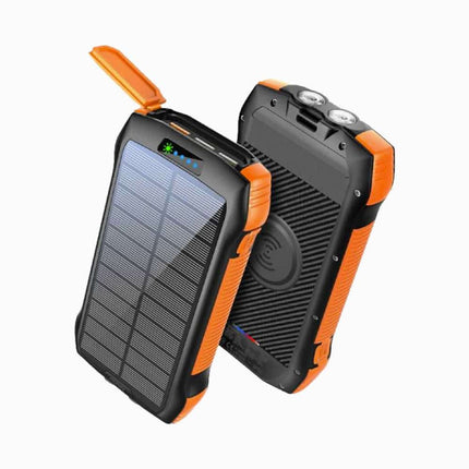 Promate 20000 Mah Rugged EcoLight Solar Power Bank