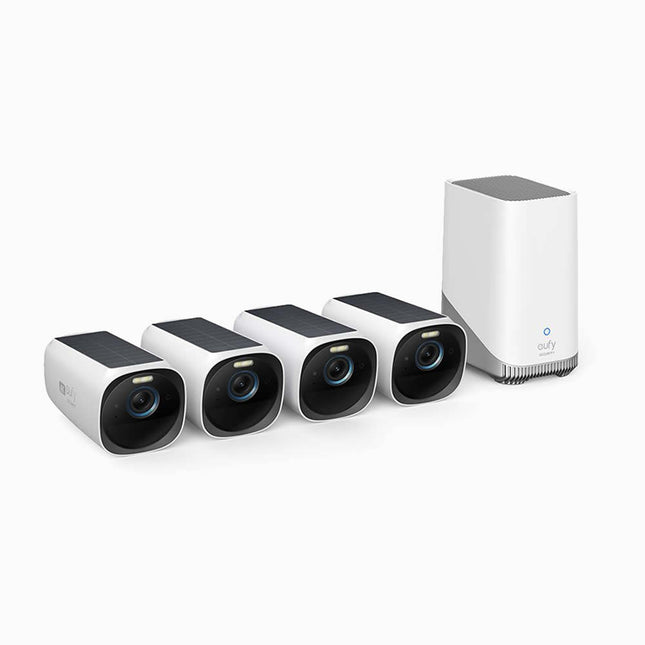 Eufy EufyCam 3 Wireless 4K Home Security Camera 4 Kit