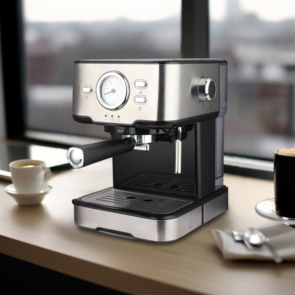 LePresso Dual Cup Barista Espresso Machine With Steamed Milk Frothing
