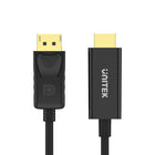 Unitek DisplayPort to HDMI Cable 1.8M 4K Video Support Y-5118CA