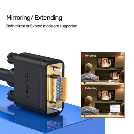 Unitek VGA Cable 15M HD15 Long Connection Y-C507G