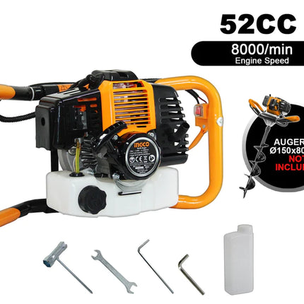 INGCO EARTH AUGER GASOLINE 2STROKE     52CC