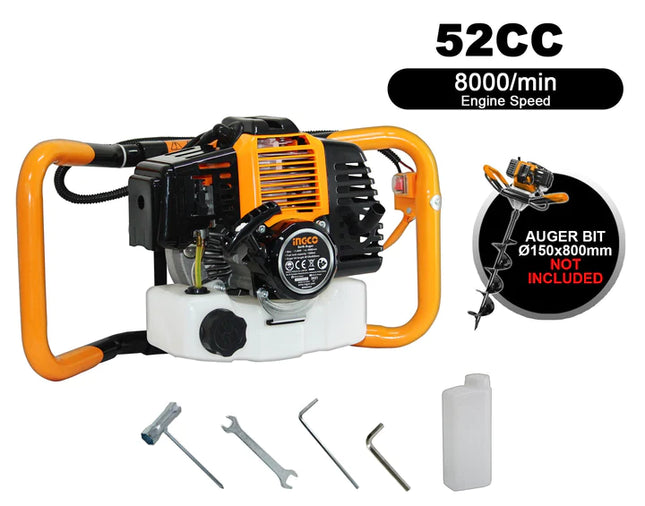 INGCO EARTH AUGER GASOLINE 2STROKE     52CC