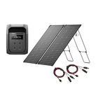 ECOFLOW DELTA 3 MAX SOLAR GENERATOR + 2x125W SOLAR PANEL + 2 FREE CABLES MC4 to XT60