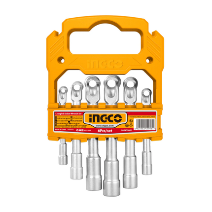 INGCO L-ANGLE SOCKET WRENCH 6pcs SET