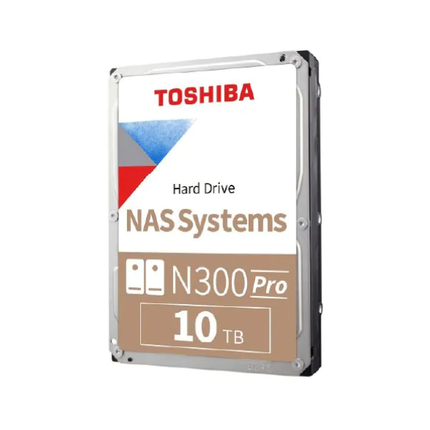 Toshiba 3.5" 10TB 7200rpm NAS PRO HDD - N300 (Box) New