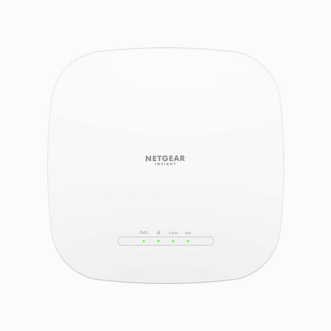 Netgear WiFi 6 Dual-Band AX3000 Speed | 802.11ax | Insight Remote Management | PoE+ (2750 sqft.) 600+2400 Mbps / 21.2W,1 Year Cloud Free