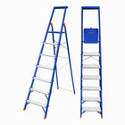 Wadfow Steel & Aluminium Household Ladder 7 Steps