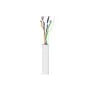 GooBay CAT 6 Solid U/Utp Weiss Cca 100M Cpr