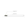 GooBay CAT 6 Solid U/Utp Weiss Cca 100M Cpr
