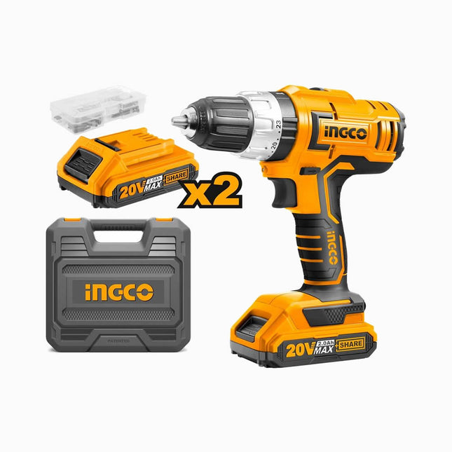 Ingco Lithium-Ion Impact Drill 20V