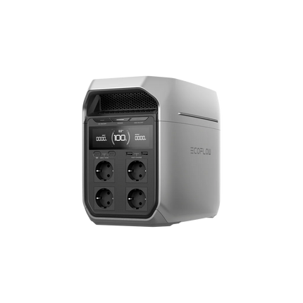 ECOFLOW DELTA 3 PLUS EU SOLAR GENERATOR WITH 125W (PACK OF 2) SOLAR PANELS