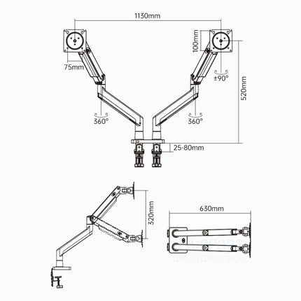 NB Desk Mount G35