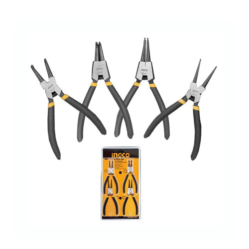 INGCO 4PCS CIRCLIP PLIER SET