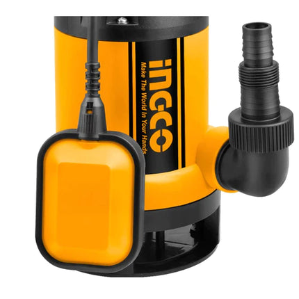 INGCO SUBMERSIBLE PUMP SEWAGE DIA 2" MAX FLOW 300L\MIN 1 HP