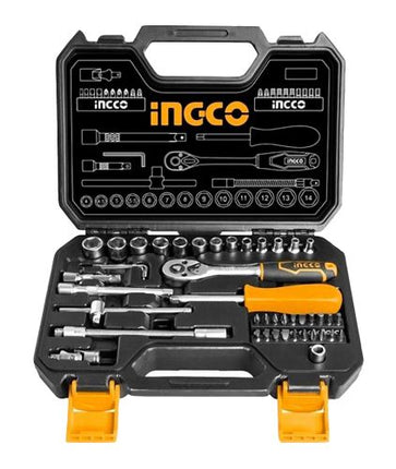 INGCO 45PCS 1/4" SOCKET SET
