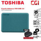 Toshiba Canvio Advance V10 2TB - Green