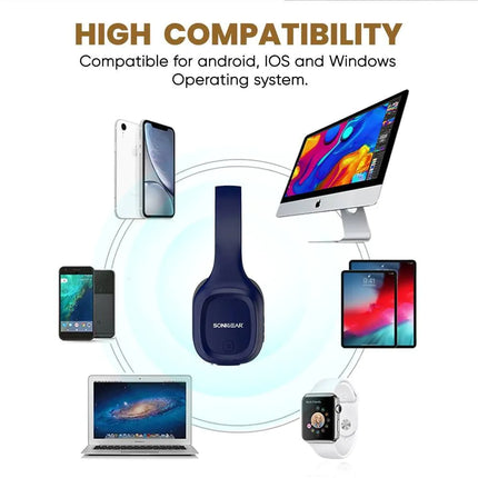 SonicGear Airphone 5 Bluetooth Headset - Cloud