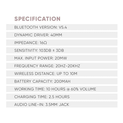 SonicGear Airphone 6 Bluetooth Headset - Obsidian