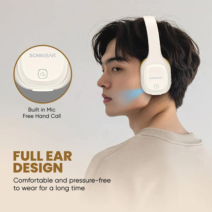 SonicGear Airphone 5 Bluetooth Headset - Indigo