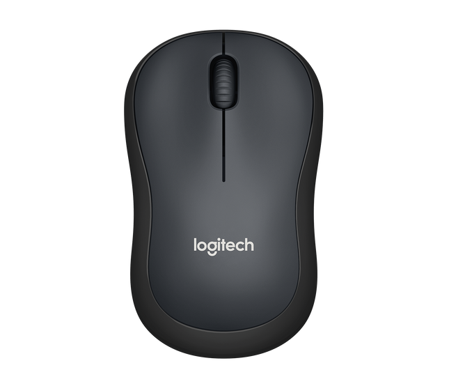 Logitech M220 Silent Wireless Mouse - Charcoal