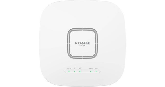 Netgear WiFi 6 Dual-Band AX5400 Speed | 802.11ax | Insight Remote Management | PoE+ (3000 sqft.) 4800+600 Mbps / 22W,1 Year Cloud Free