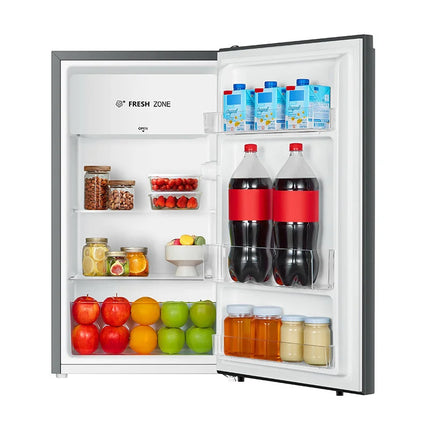 HISENSE 92L TABLE TOP FRIDGE EU CLASS F - SILVER COLOR