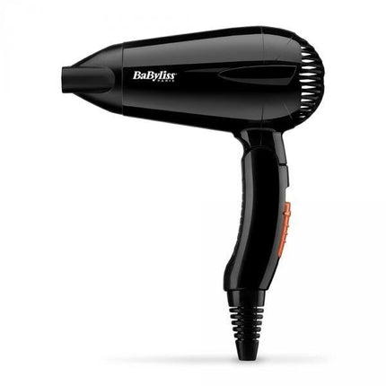 BABYLISS FOLDING TRAVEL HAIR DRYER 2000W BLACK