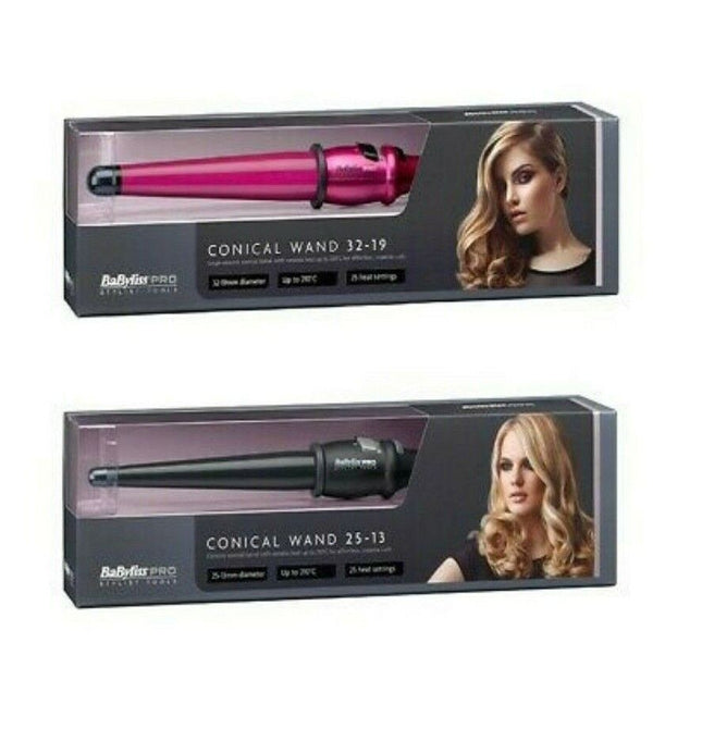 BABYLISS PRO CONICAL CURLING IRON 19MM