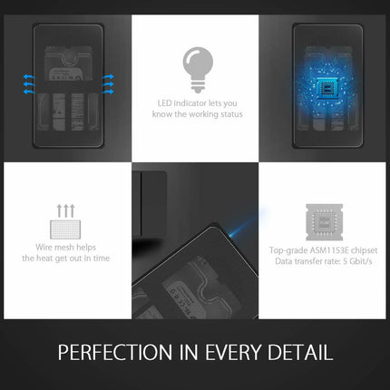 Ugreen 3.5'' Usb 3.0 To Sata Hard Driver Enclosure