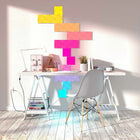 NANOLEAF Shapes Squares Starter Kit - Smart WiFi LED Panel System w/ Music Visualizer - 9 Pack - White