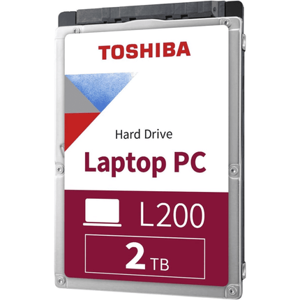 Toshiba 2.5" 2TB 5400rpm 9.5Mm 128MB HDD - L200