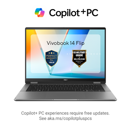 ASUS Vivobook 14 Flip OLED Ultra 5-226V 2.1 GHz 16GB DDR5 512GB SSD W11H