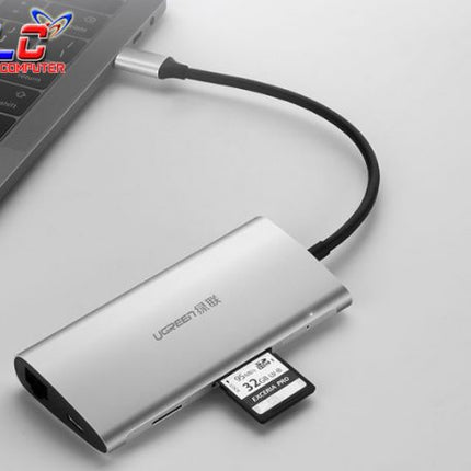 Ugreen Type C Multifultional Converter 8 In 1 Sliver