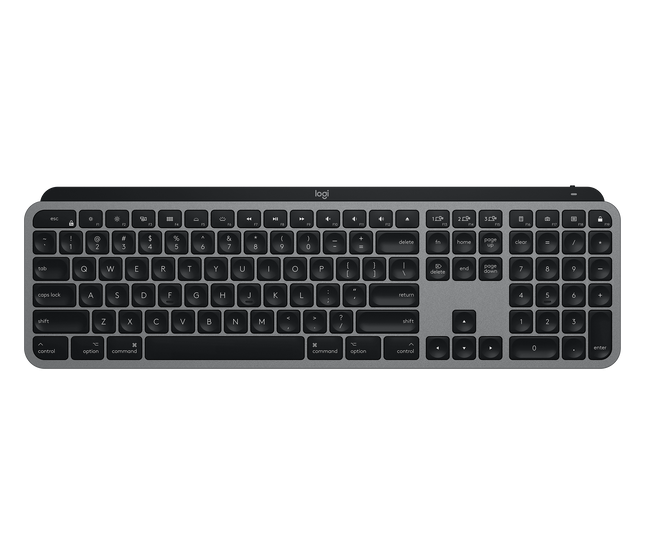 Logitech MX Keys for Mac US INT'L Advanced Wireless Illuminated Keyboard - Space Grey