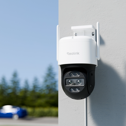 Reolink TrackMix WiFi 4K PTZ Wi-Fi 6 Dual-Lens Security Camera
