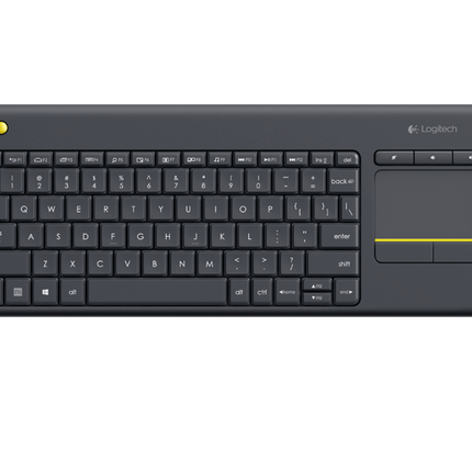 Logitech K400 Plus Wireless Touch Keyboard - Dark